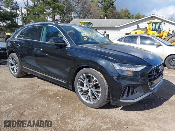 2023 Audi Q8 Prestige z VIN WA1FVBF10PD035688, wystawiony jako IAAI lot #41864567 z przebiegiem 27 219 mil mil oraz . Historia ofert i sprzedaży dostępna na DreamBid. Obrazek 1.