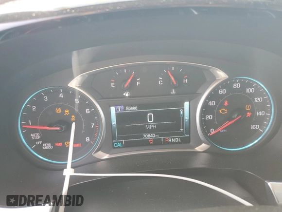 2019 Chevrolet Traverse RS with VIN 1GNERJKX3KJ234956, listed as a Copart auction lot 61380763 with 70,840 mi miles. Bid and sale history available at carsss.com. Image 9.