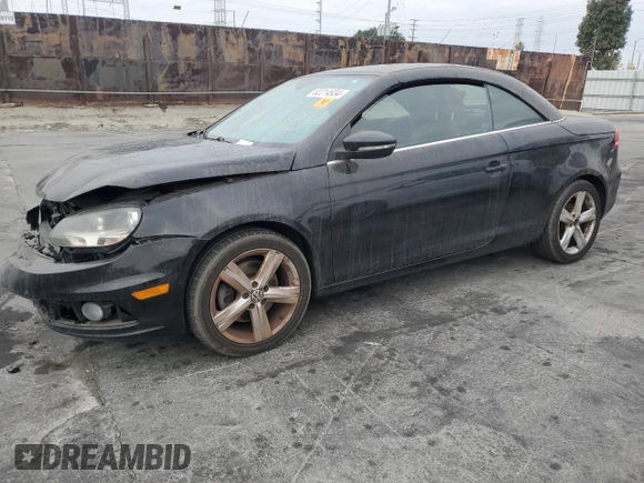 2012 Volkswagen Eos Lux with VIN WVWFW7AH6CV005880, listed as a Copart auction lot 82214934 with 149,477 mi miles and Salvage Title. Bid and sale history available at DreamBid. Image 1.