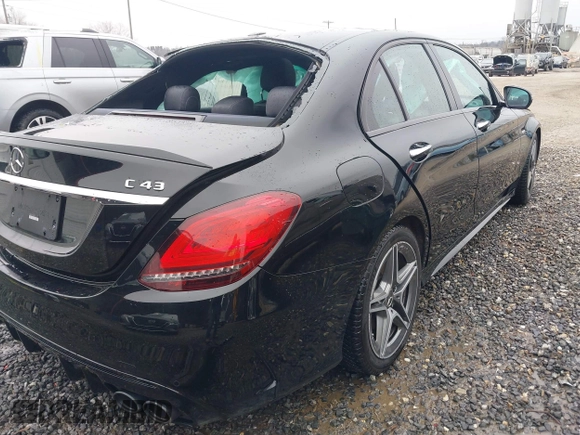 2019 Mercedes-Benz C 43 AMG with VIN 55SWF6EB9KU291767, listed as a IAAI auction lot 41584111 with 77,740 mi miles and . Bid and sale history available at DreamBid. Image 22.