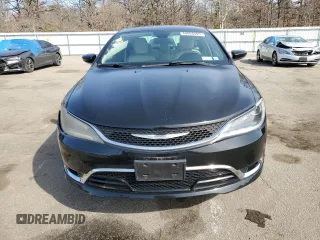 2015 Chrysler 200 C with VIN 1C3CCCCB7FN545163, listed as a Copart auction lot 48868495 with 165,175 mi miles and Salvage Title. Bid and sale history available at carsss.com. Image 5.