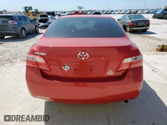 2009 Toyota Camry with VIN 4T4BE46K19R118379, listed as a Copart auction lot 52802265 with 42,350 mi miles and Salvage Title. Bid and sale history available at carsss.com. Image 6.