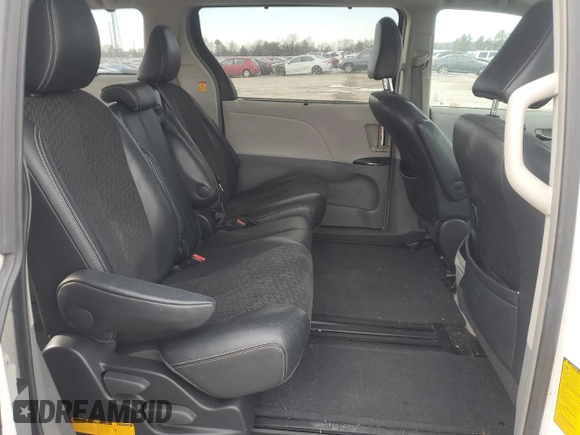 2012 Toyota Sienna SE with VIN 5TDXK3DC8CS208840, listed as a Copart auction lot 89005565 with 181,235 mi miles and Clean Title. Bid and sale history available at carsss.com. Image 11.