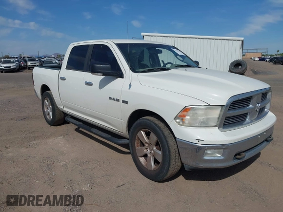 2009 Dodge 1500 SLT with VIN 1D3HV13T69S792700, listed as a IAAI auction lot 42180236 with 171,152 mi miles. Bid and sale history available at carsss.com. Image 1.