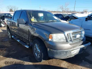 2007 Ford F-150 XLT with VIN 1FTRW12W97FA63084, listed as a IAAI auction lot 41684875 with 131,294 mi miles. Bid and sale history available at carsss.com. Image 1.
