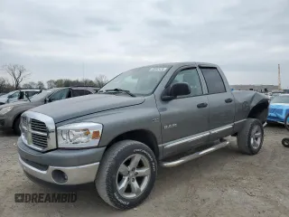 2008 Dodge 1500 SLT z VIN 1D7HU18248J240201, wystawiony jako Copart lot #53092425 z przebiegiem 106 116 mil mil oraz Szkoda całkowita • Salvage title. Historia ofert i sprzedaży dostępna na DreamBid. Obrazek 1.