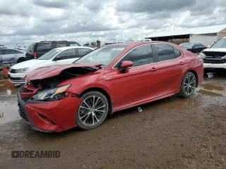 2019 Toyota Camry Hybrid LE z VIN 4T1B21HK6KU012093, wystawiony jako Copart lot #58388245 z przebiegiem 87 368 mil mil oraz Szkoda całkowita • Salvage title. Historia ofert i sprzedaży dostępna na DreamBid. Obrazek 1.
