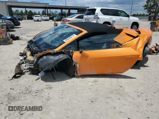 2016 Lamborghini Huracan LP 610-4 z VIN ZHWUR1ZF0GLA05464, wystawiony jako Copart lot #60296214 z przebiegiem Nie podano mil oraz Szkoda całkowita • Salvage title. Historia ofert i sprzedaży dostępna na DreamBid. Obrazek 1.