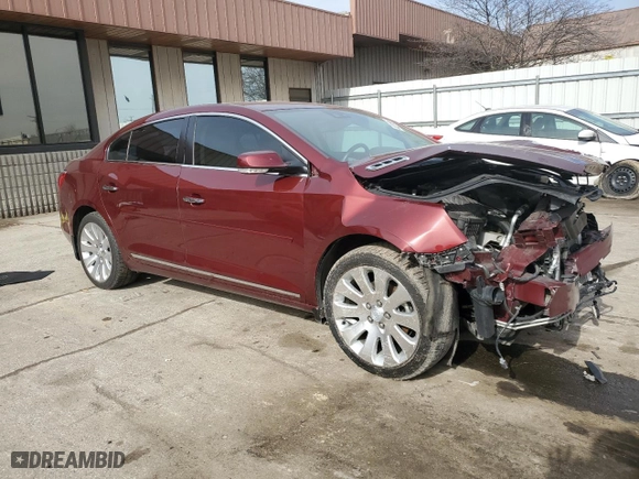 2015 Buick LaCrosse Leather with VIN 1G4GC5G3XFF207404, listed as a Copart auction lot 44211025 with 0 mi miles and Salvage Title. Bid and sale history available at carsss.com. Image 4.
