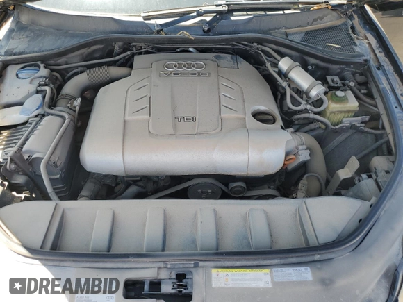 2011 Audi Q7 Prestige with VIN WA1WMAFE6BD008911, listed as a Copart auction lot 63856125 with Not provided miles and Salvage title. Bid and sale history available at DreamBid. Image 12.