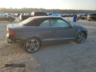 2019 Audi A3 Cabriolet Premium z VIN WAU6ULFF8K1032863, wystawiony jako Copart lot #49091545 z przebiegiem 33 479 mil mil oraz Szkoda całkowita • Salvage title. Historia ofert i sprzedaży dostępna na DreamBid. Obrazek 3.