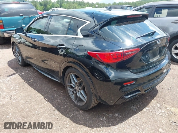 2017 Infiniti QX30 Premium with VIN SJKCH5CP5HA026043, listed as a IAAI auction lot 42531351 with 75,653 mi miles and . Bid and sale history available at DreamBid. Image 3.