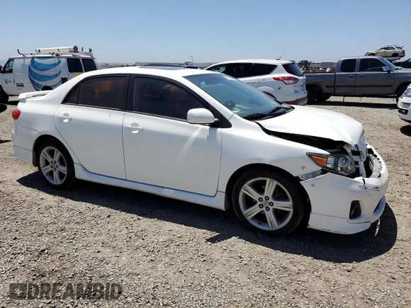 2013 Toyota Corolla L with VIN 5YFBU4EE1DP223927, listed as a Copart auction lot 56172355 with 208,419 mi miles and Salvage Title. Bid and sale history available at DreamBid. Image 4.