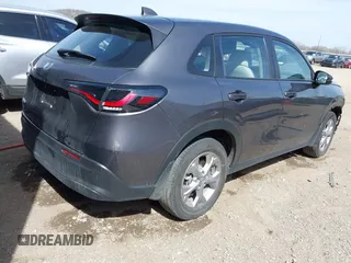 2023 Honda HR-V LX with VIN 3CZRZ2H33PM747844, listed as a IAAI auction lot 41812489 with 32,525 mi miles. Bid and sale history available at carsss.com. Image 4.
