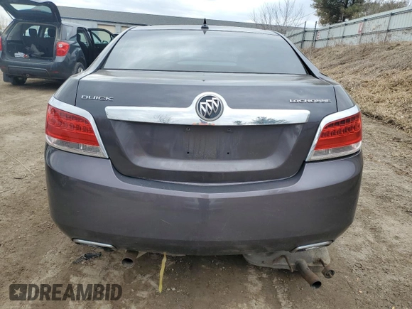 2012 Buick LaCrosse Leather z VIN 1G4GC5E33CF328497, wystawiony jako Copart lot #49506755 z przebiegiem 175 579 mil mil oraz Czysty tytuł • Clean title. Historia ofert i sprzedaży dostępna na DreamBid. Obrazek 6.