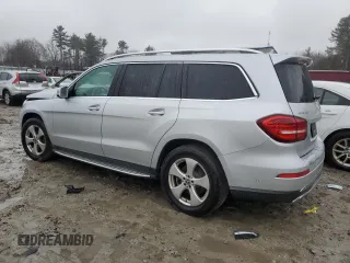2017 Mercedes-Benz GLS 450 with VIN 4JGDF6EE2HA972787, listed as a Copart auction lot 40180644 with 47,098 mi miles and . Bid and sale history available at DreamBid. Image 2.
