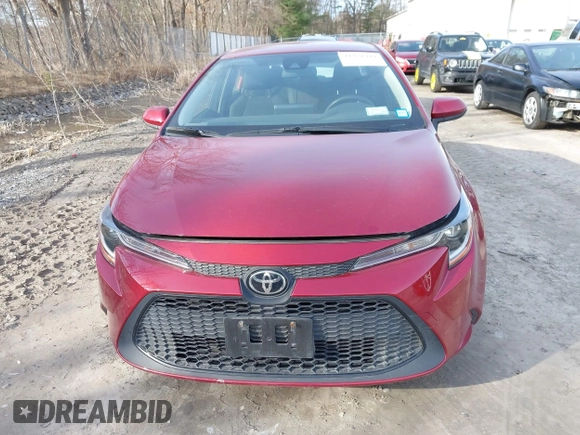 2022 Toyota Corolla LE with VIN JTDEPMAE3NJ214548, listed as a IAAI auction lot 41921491 with 29,878 mi miles and . Bid and sale history available at carsss.com. Image 12.