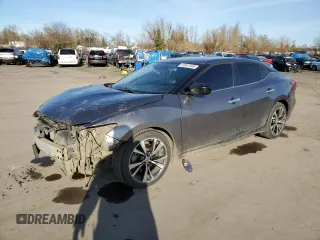 2016 Nissan Maxima 3.5 SV with VIN 1N4AA6AP0GC443814, listed as a Copart auction lot 41847345 with 158,192 mi miles and Salvage Title. Bid and sale history available at carsss.com. Image 1.