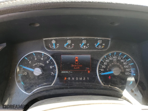 2013 Ford F-150 XL with VIN 1FTFW1CT0DFC47235, listed as a Copart auction lot 49173535 with 268,294 mi miles and Salvage Title. Bid and sale history available at carsss.com. Image 9.