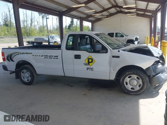 2007 Ford F-150 XL with VIN 1FTPF12V37KB92735, listed as a IAAI auction lot 42127038 with 162,219 mi miles and . Bid and sale history available at carsss.com. Image 13.