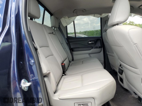 2023 Honda Ridgeline RTL-E with VIN 5FPYK3F74PB037333, listed as a Copart auction lot 56209715 with 36,041 mi miles and Salvage title. Bid and sale history available at DreamBid. Image 10.