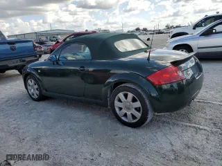 2003 Audi TT with VIN TRUTC28N631009841, listed as a Copart auction lot 78074124 with 0 mi miles and Salvage Title. Bid and sale history available at carsss.com. Image 2.