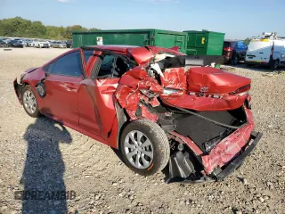 2021 Toyota Corolla LE with VIN 5YFEPMAE1MP266139, listed as a Copart auction lot 74340374 with 41,545 mi miles and Salvage Title. Bid and sale history available at carsss.com. Image 2.