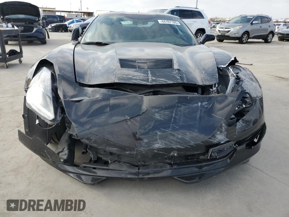 2016 Chevrolet Corvette Z51 3LT z VIN 1G1YM2D7XG5111851, wystawiony jako Copart lot #44197185 z przebiegiem 129 659 mil mil oraz Szkoda całkowita • Salvage title. Historia ofert i sprzedaży dostępna na DreamBid. Obrazek 5.