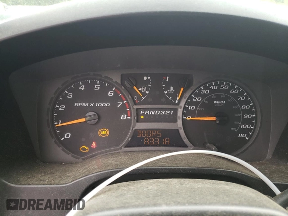 2006 Chevrolet Colorado 1LT z VIN 1GCDT146268223275, wystawiony jako Copart lot #57710815 z przebiegiem 83 318 mil mil oraz Czysty tytuł • Clean title. Historia ofert i sprzedaży dostępna na DreamBid. Obrazek 9.