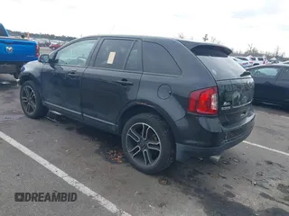 2014 Ford Edge SEL with VIN 2FMDK3JC2EBB19711, listed as a IAAI auction lot 40906115 with 125,027 mi miles. Bid and sale history available at carsss.com. Image 3.