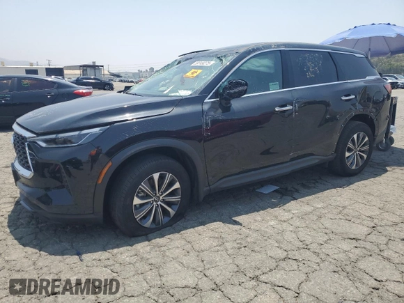 2025 Infiniti QX60 с VIN 5N1AL1ER5SC338841, выставлен на аукционе Copart как лот 59749275 с пробегом 15 723 миль миль и Чистый • Clean title. История ставок и продаж доступна на DreamBid. Изображение 1.