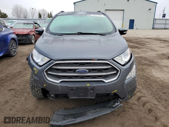 2020 Ford EcoSport SE z VIN MAJ6S3GL0LC314584, wystawiony jako Copart lot #52031655 z przebiegiem 77 125 mil mil oraz Szkoda całkowita • Salvage title. Historia ofert i sprzedaży dostępna na DreamBid. Obrazek 5.
