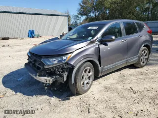 2018 Honda CR-V EX-L with VIN 7FARW1H89JE003797, listed as a Copart auction lot 49387715 with 0 mi miles and Salvage Title. Bid and sale history available at carsss.com. Image 1.