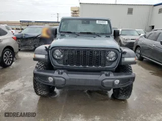 2024 Jeep Wrangler Sport with VIN 1C4PJXDG5RW251022, listed as a Copart auction lot 88949835 with 3,708 mi miles and Salvage Title. Bid and sale history available at carsss.com. Image 5.