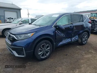 2022 Honda CR-V EX-L with VIN 2HKRW2H89NH651794, listed as a IAAI auction lot 42224492 with 56,996 mi miles and . Bid and sale history available at DreamBid. Image 17.