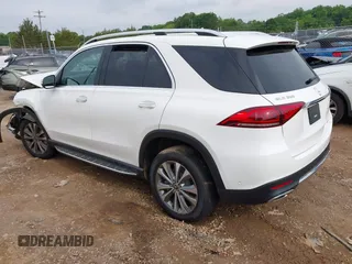 2020 Mercedes-Benz GLE 350 with VIN 4JGFB4KB9LA132775, listed as a IAAI auction lot 42380200 with 61,559 mi miles and . Bid and sale history available at DreamBid. Image 3.