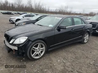 2013 Mercedes-Benz E-Class E 350 Luxury with VIN WDDHF8JB2DA762395, listed as a Copart auction lot 48940605 with 118,163 mi miles and Salvage Title. Bid and sale history available at carsss.com. Image 1.