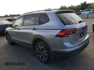 2023 Volkswagen Tiguan S with VIN 3VVFB7AX0PM086699, listed as a Copart auction lot 62885184 with 5,694 mi miles and Salvage title. Bid and sale history available at DreamBid. Image 2.