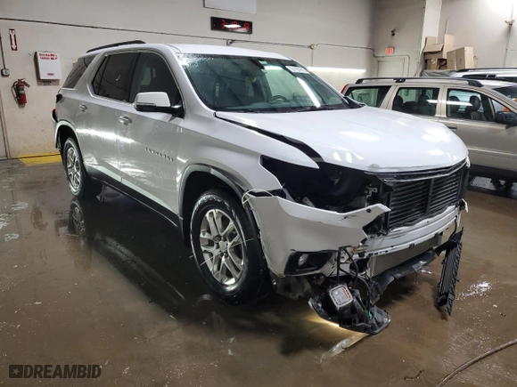 2019 Chevrolet Traverse LT Cloth with VIN 1GNERGKWXKJ259928, listed as a Copart auction lot 51157615 with 103,362 mi miles and Salvage Title. Bid and sale history available at carsss.com. Image 4.