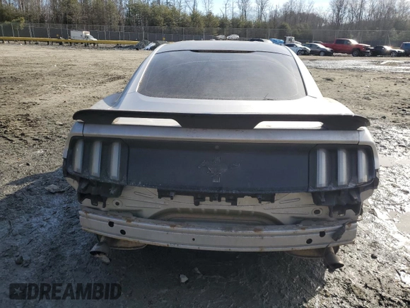 2016 Ford Mustang V6 with VIN 1FA6P8AM9G5229110, listed as a Copart auction lot 43180685 with 126,551 mi miles and Salvage Title. Bid and sale history available at carsss.com. Image 6.