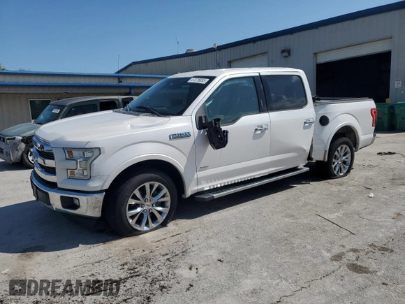 2016 Ford F-150 XL with VIN 1FTEW1CG3GKE81606, listed as a Copart auction lot 47375895 with 121,650 mi miles and Salvage Title. Bid and sale history available at DreamBid. Image 1.