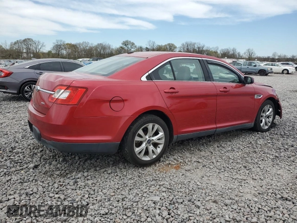 2011 Ford Taurus SEL with VIN 1FAHP2EW0BG121098, listed as a Copart auction lot 50646425 with 50,346 mi miles and Salvage Title. Bid and sale history available at carsss.com. Image 3.
