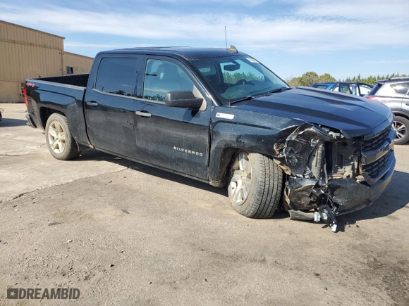 2018 Chevrolet Silverado 1500 Custom with VIN 3GCUKPEC4JG349182, listed as a Copart auction lot 44339805 with 83,010 mi miles and Salvage Title. Bid and sale history available at carsss.com. Image 4.