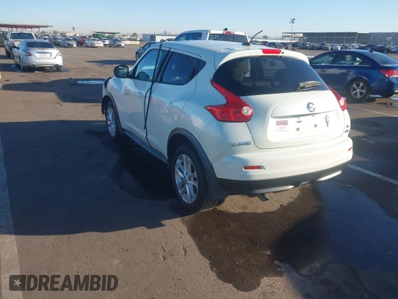 2012 Nissan Juke S with VIN JN8AF5MR6CT111457, listed as a IAAI auction lot 40691742 with 120,906 mi miles. Bid and sale history available at carsss.com. Image 3.