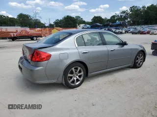 2005 Infiniti G35 with VIN JNKCV51E45M224702, listed as a Copart auction lot 54162135 with 208,872 mi miles and Non Repairable. Bid and sale history available at DreamBid. Image 3.