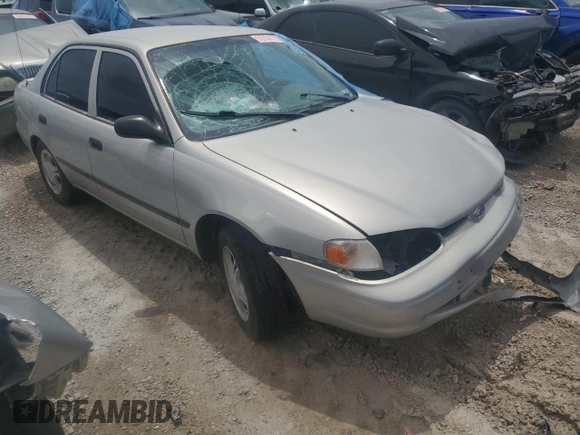 2001 Chevrolet Prizm with VIN 1Y1SK52871Z427641, listed as a Copart auction lot 55704775 with Not provided miles and Salvage title. Bid and sale history available at DreamBid. Image 4.