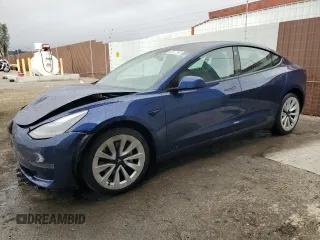 2023 Tesla Model 3 with VIN 5YJ3E1EA3PF456222, listed as a Copart auction lot 51690025 with 90,548 mi miles and Salvage Title. Bid and sale history available at carsss.com. Image 1.
