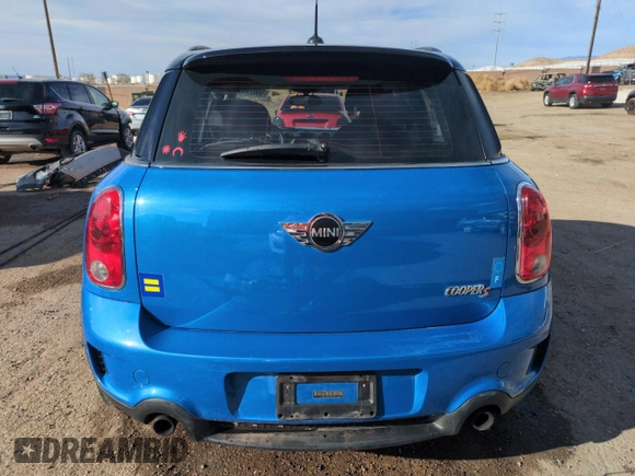 2012 MINI Countryman S with VIN WMWZC3C57CWL80976, listed as a Copart auction lot 50023105 with 74,504 mi miles and Salvage Title. Bid and sale history available at DreamBid. Image 6.