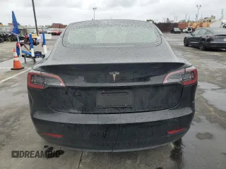 2023 Tesla Model 3 with VIN 5YJ3E1EA1PF677592, listed as a Copart auction lot 47621875 with 12,247 mi miles and Salvage Title. Bid and sale history available at DreamBid. Image 6.