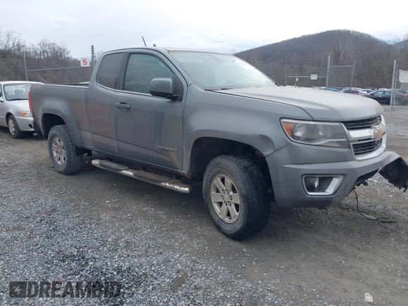 2018 Chevrolet Colorado 4WD Work Truck with VIN 1GCHTBEA6J1294426, listed as a IAAI auction lot 41675635 with 76,899 mi miles and . Bid and sale history available at DreamBid. Image 1.